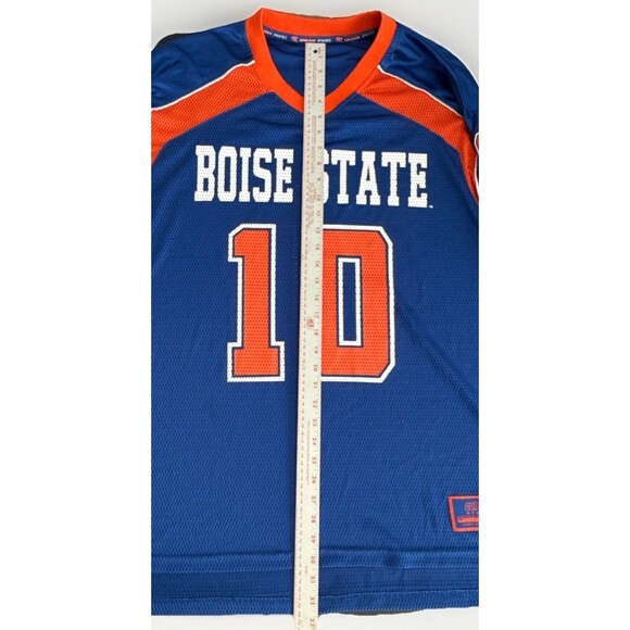Boise State Broncos Colosseum Athletics NCAA Football Mesh Jersey 10 Fits XL/XXL - Picture 11 of 12